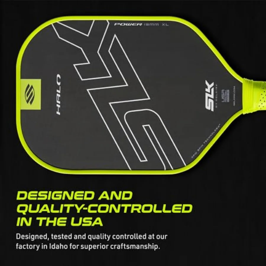 Halo Raw Carbon Fiber Pickleball Paddle