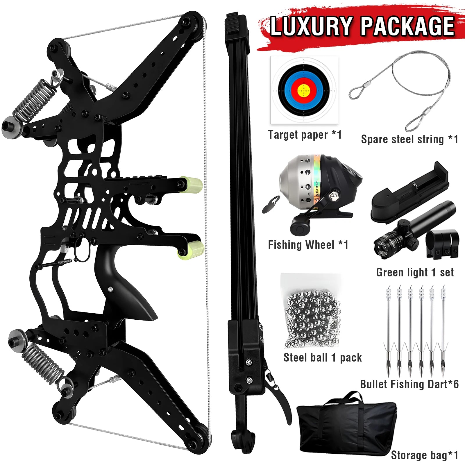 Full Metal Professional Compound Bow