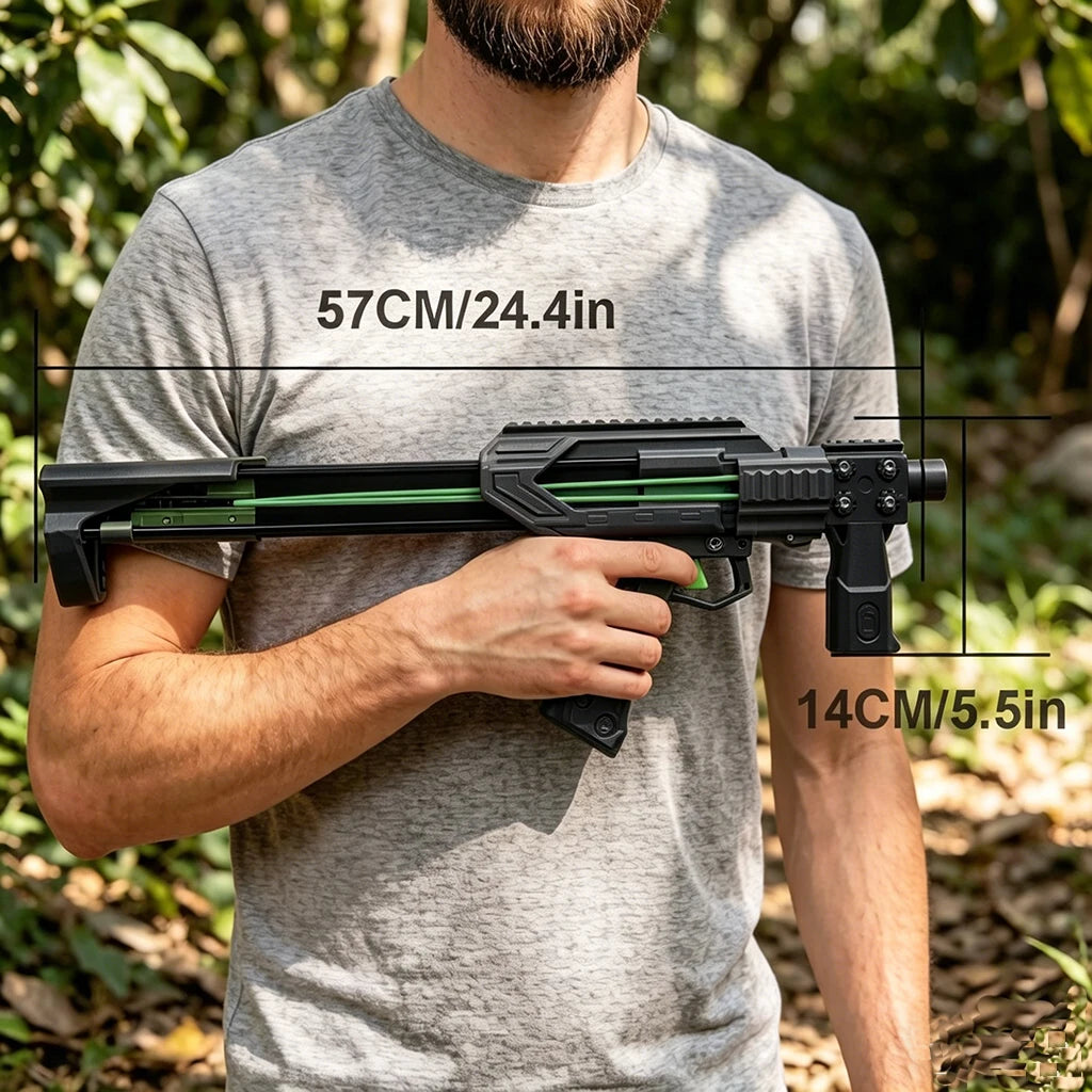 Multi functional slingshot bow and arrow launcher