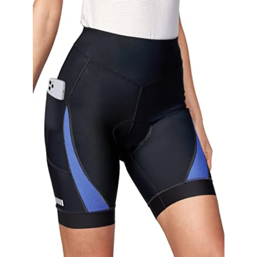 Womens 4D Padded Bike Shorts