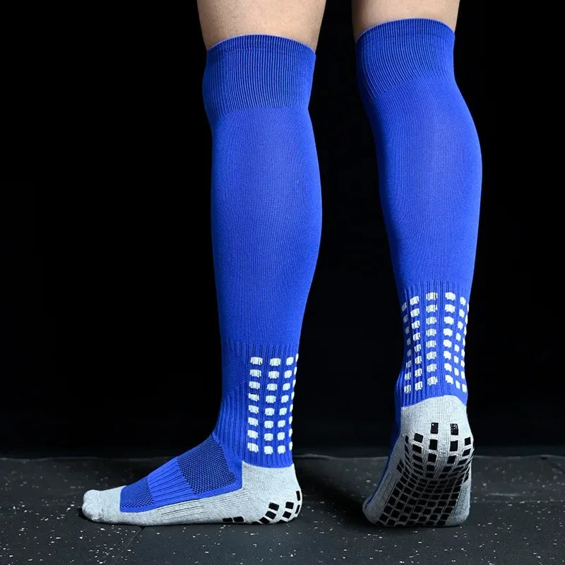 Long Football Socks Silicone Suction Cup Grip
