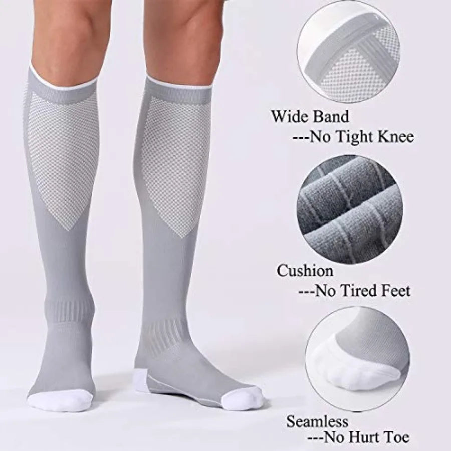 3 Pairs Compression Socks Unisex