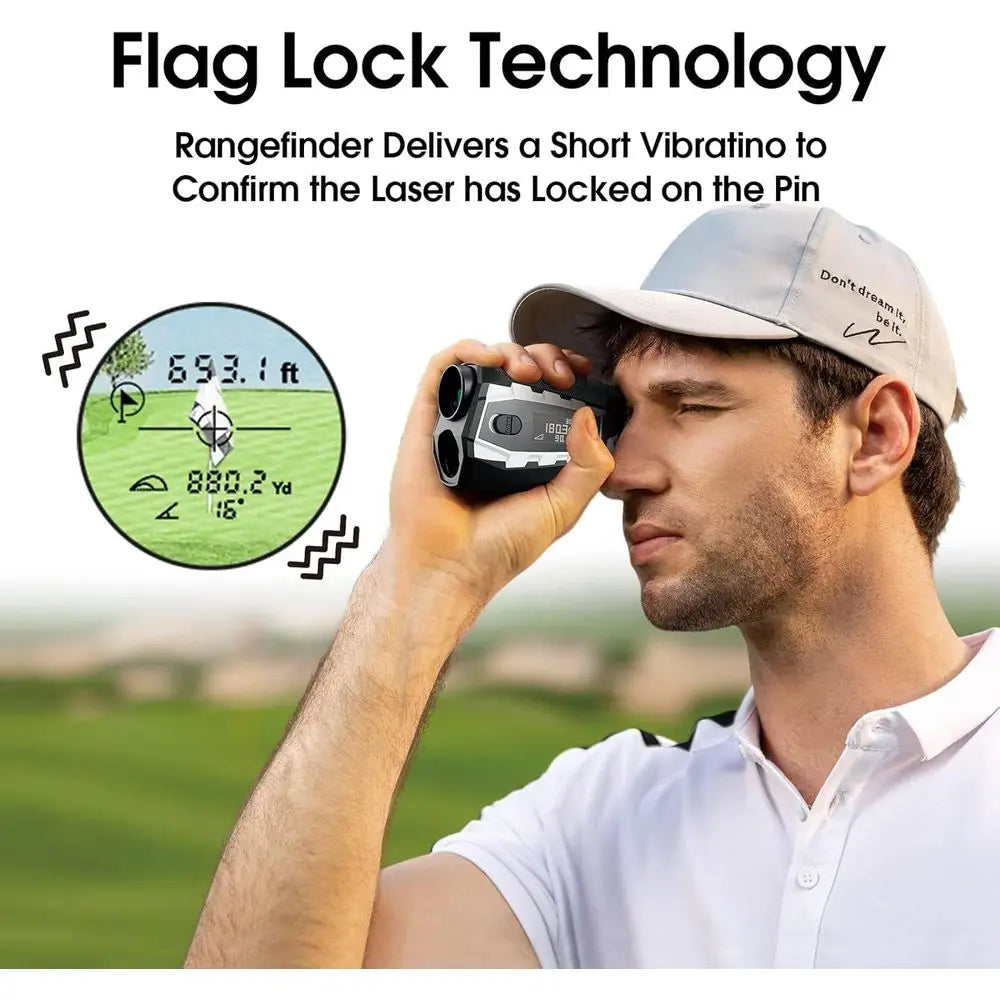 Magnetic Golf Rangefinder with Slope