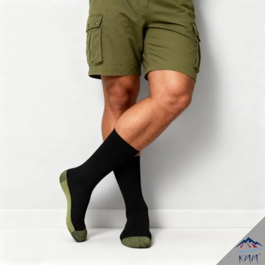 Full Thick Cushion Crew Athletic Socks