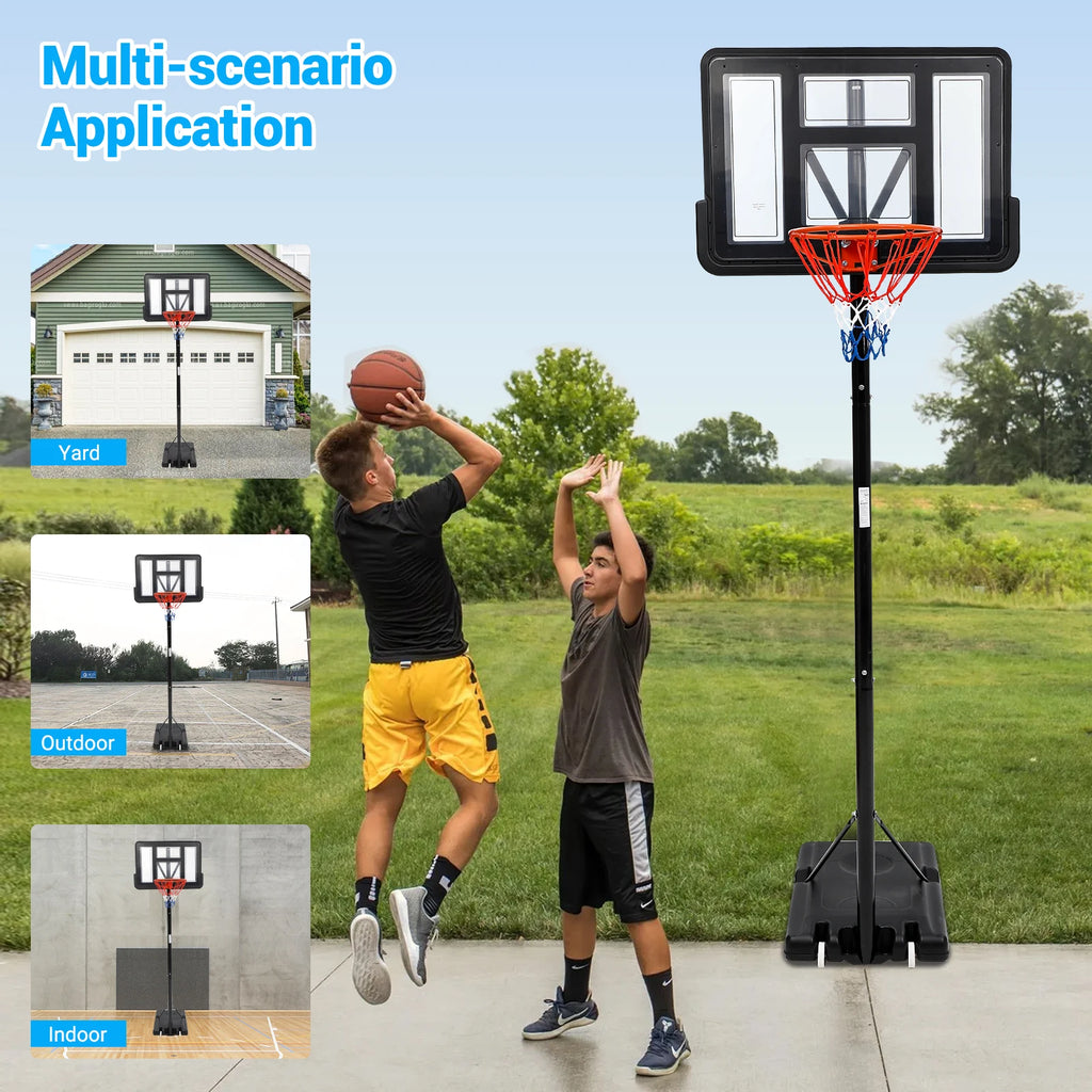 Basketball Hoop Outdoor 5.2ft-10ft
