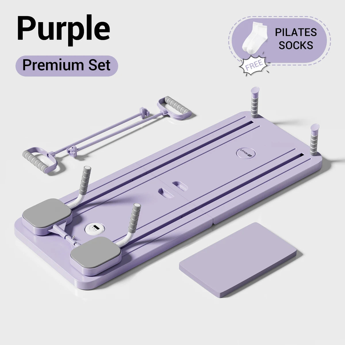 Multifunctional Pilates Board with Count Timer