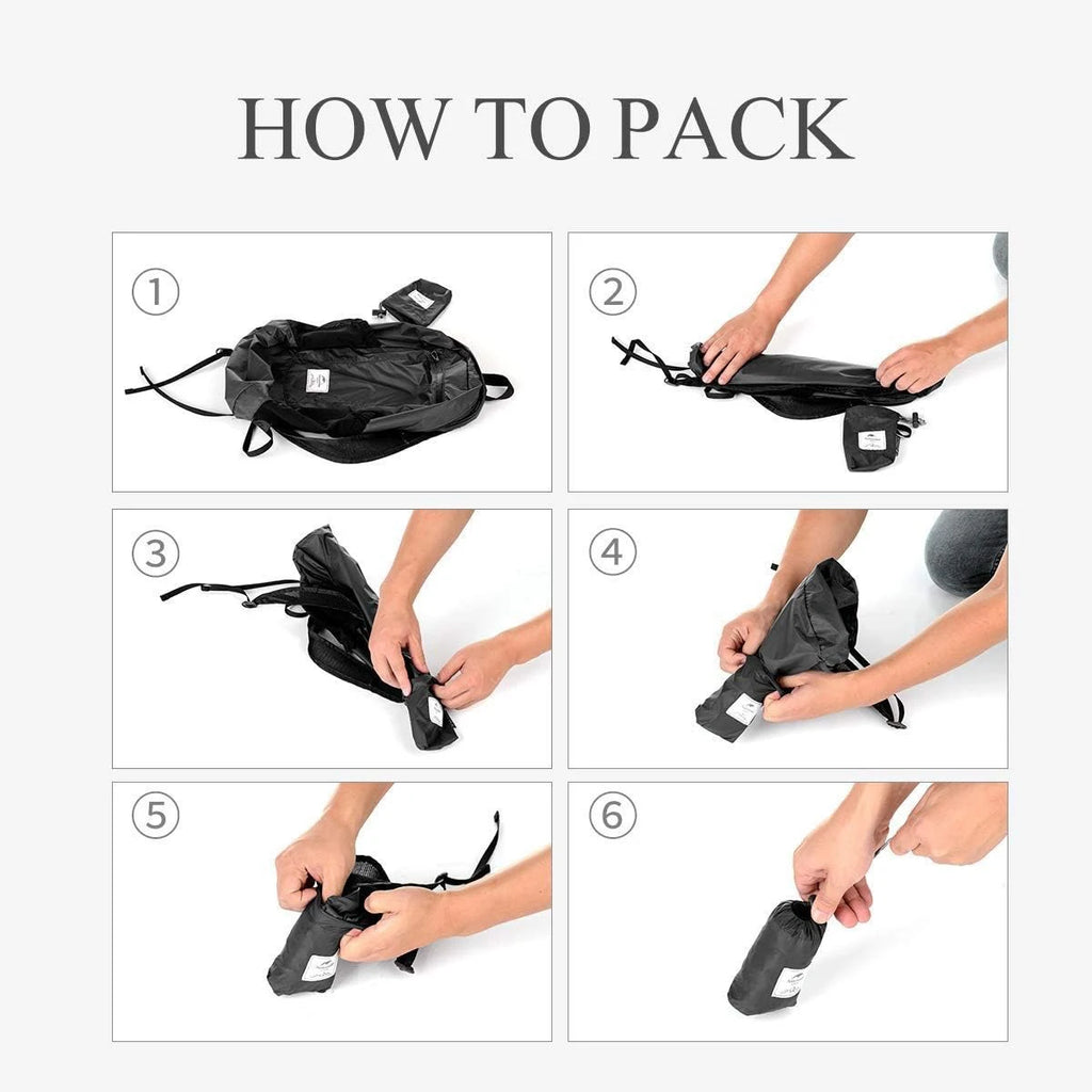 18L Silicone Folding Backpack Lightweight