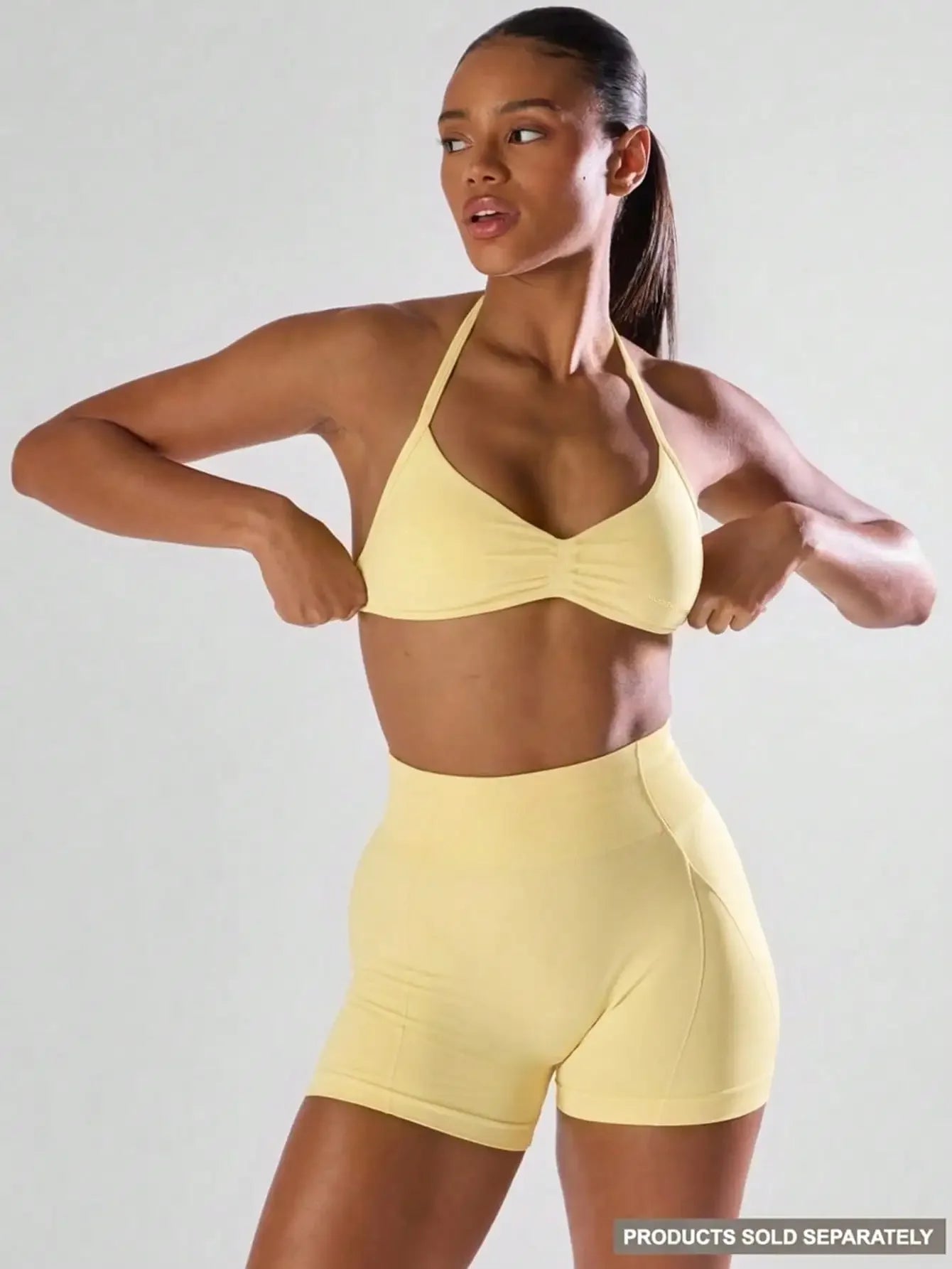 Sport Fitted Sports Bra Open Back l