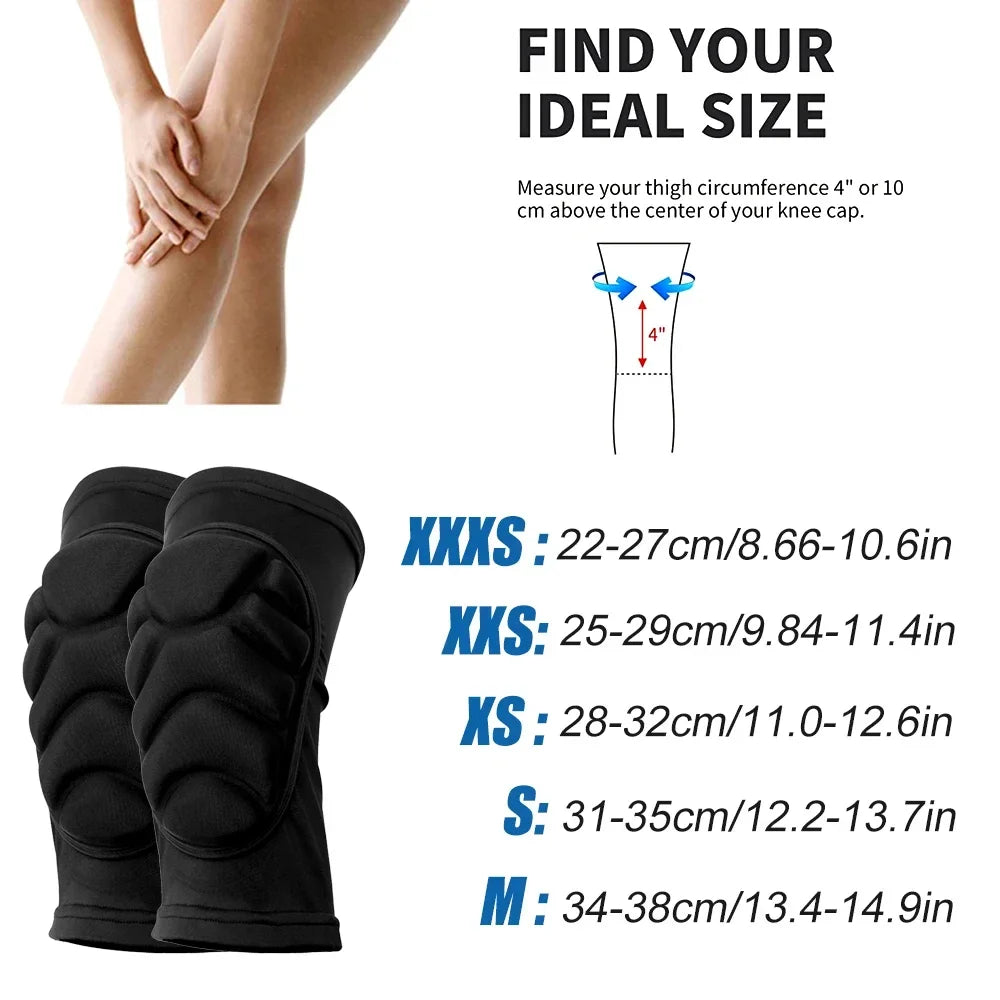Kids Knee Pads Elbow Compression Sleeves Guard