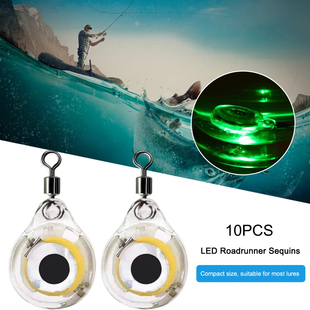 10-100Pcs Mini Luminous Fishing Lure