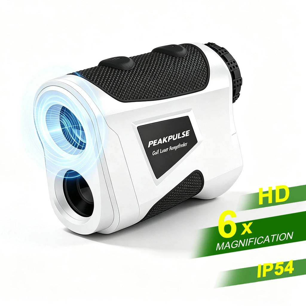 Magnetic Golf Laser Rangefinder 6X Magnification 650Yards