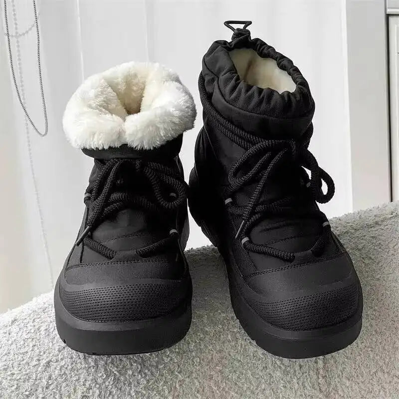 Non-Slip Waterproof Casual Cotton Shoes