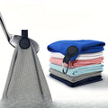 1Pc Round Golf Towel with Magnetic Suction