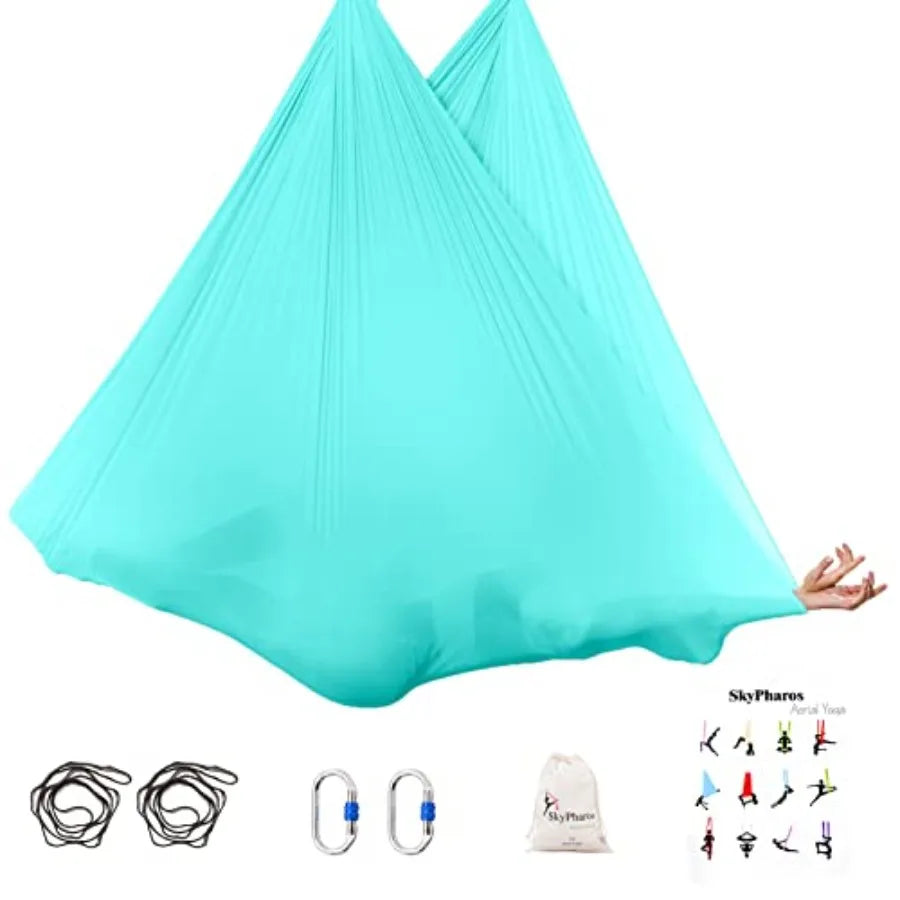5.5 Yards Aerial Silks Yoga Swing Set