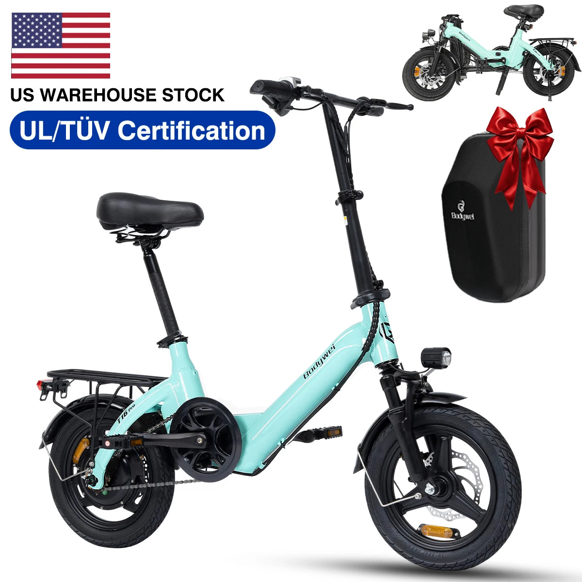 Foldable Electric Bike for Adult 750W Motor