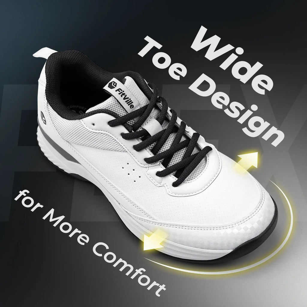 Men's Wide Golf Shoes  Water Resistant