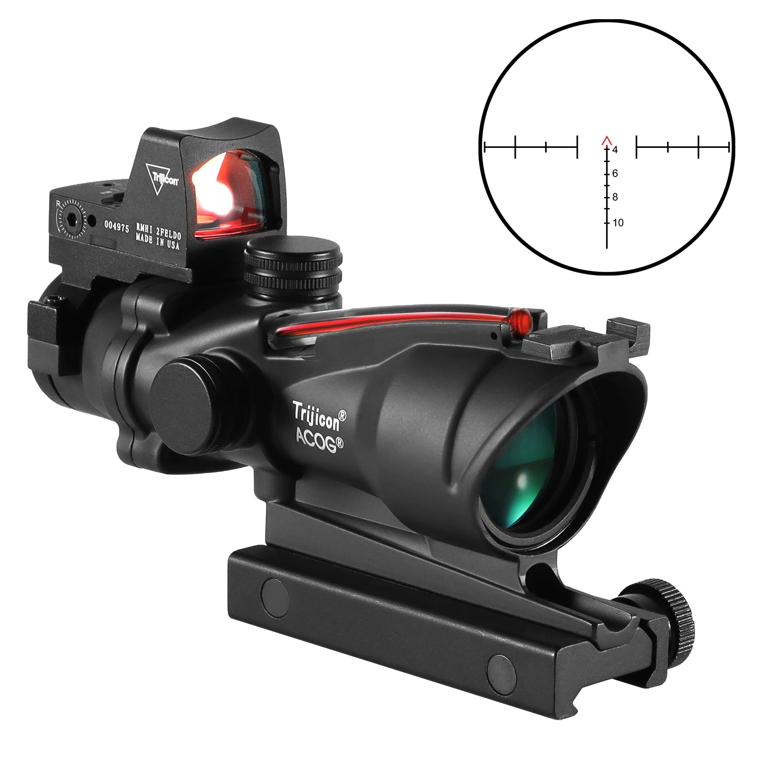 4x32 Red Dot 1x  4x Tactical Scope