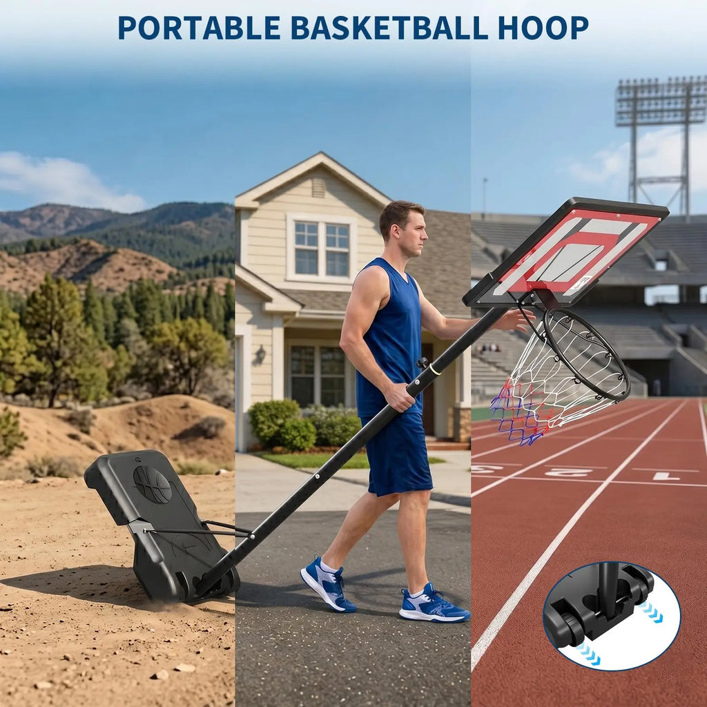 Portable Basketball Hoop 33''