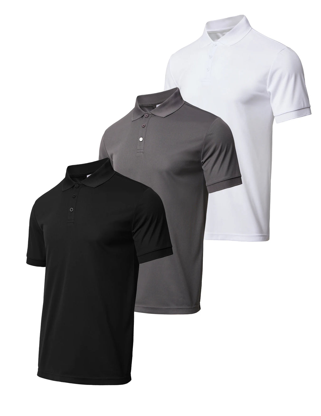3 Pack Men's Golf Performance Shirt