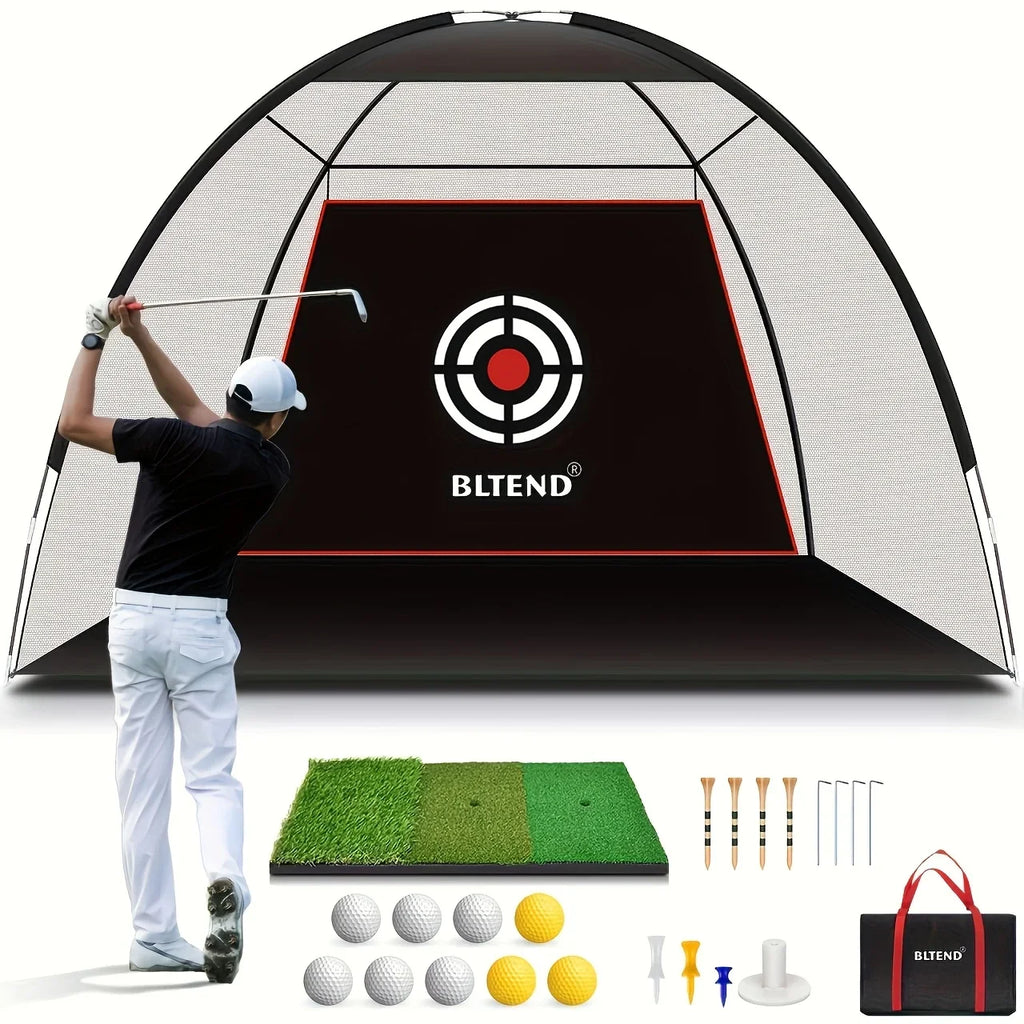 Heavy Duty Golf Hitting Net, 10x7ft