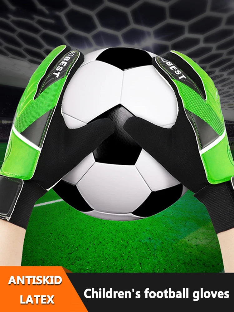 1 Pair Latex PU Breathable Goalkeeper