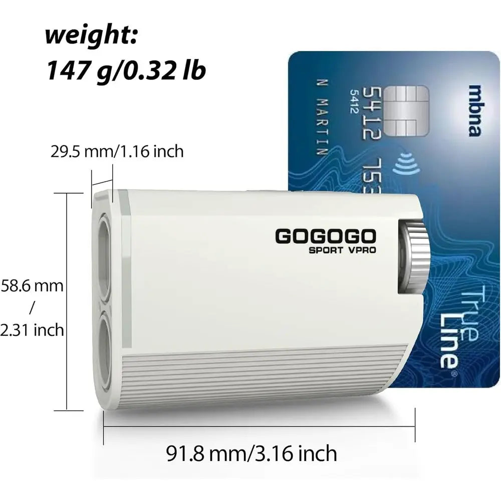 Compact Mini Rangefinder with Slope