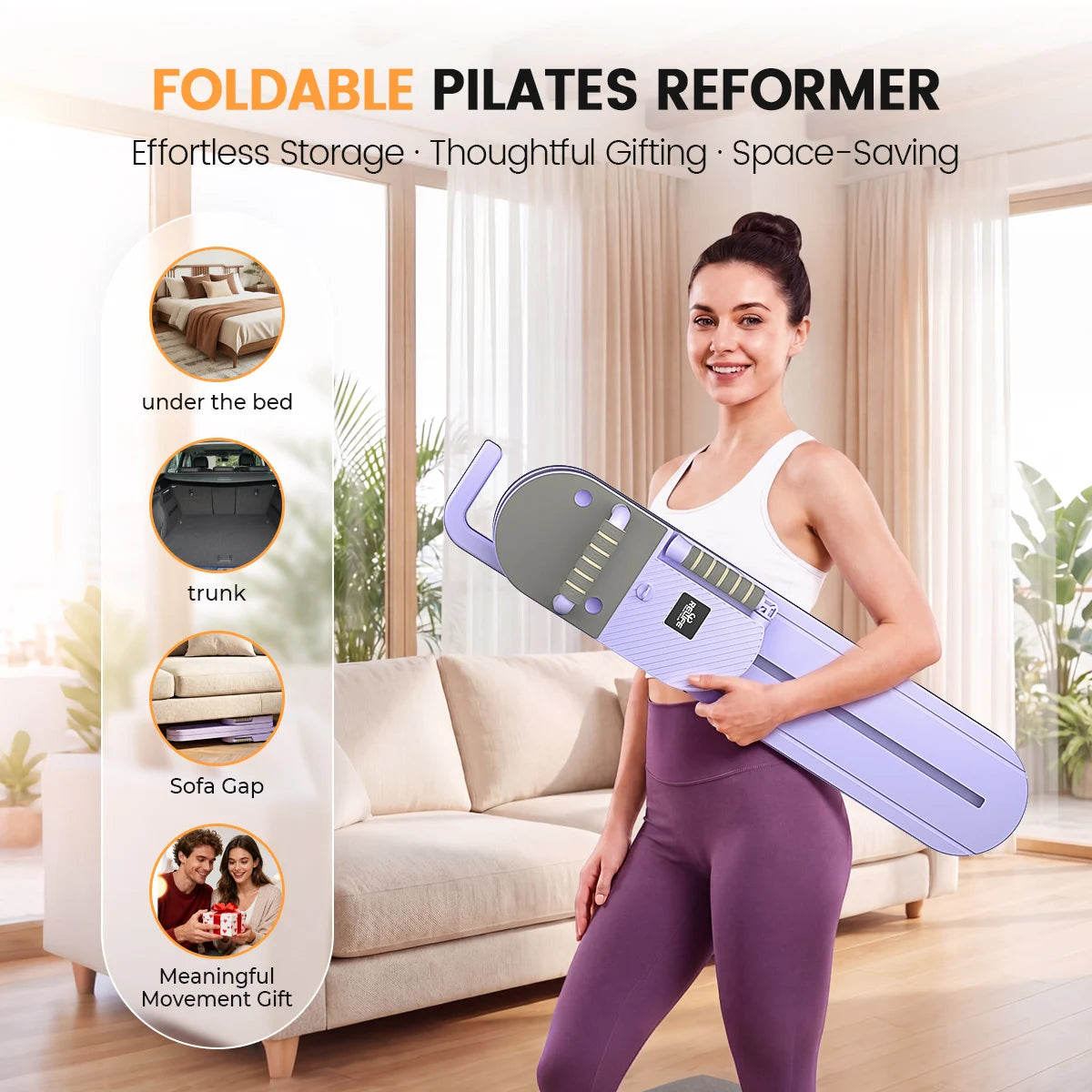 Adjustable Split Pilates Board