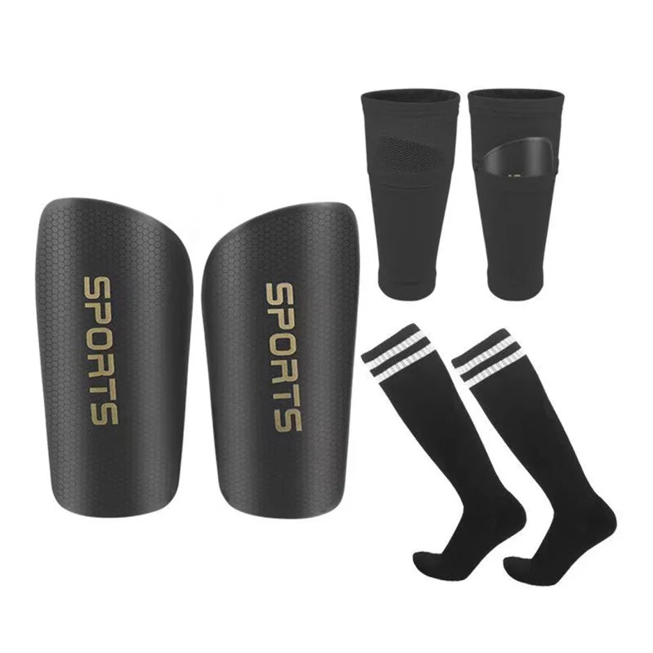 1 Pair Soccer Shin Guard Pad Adult socks