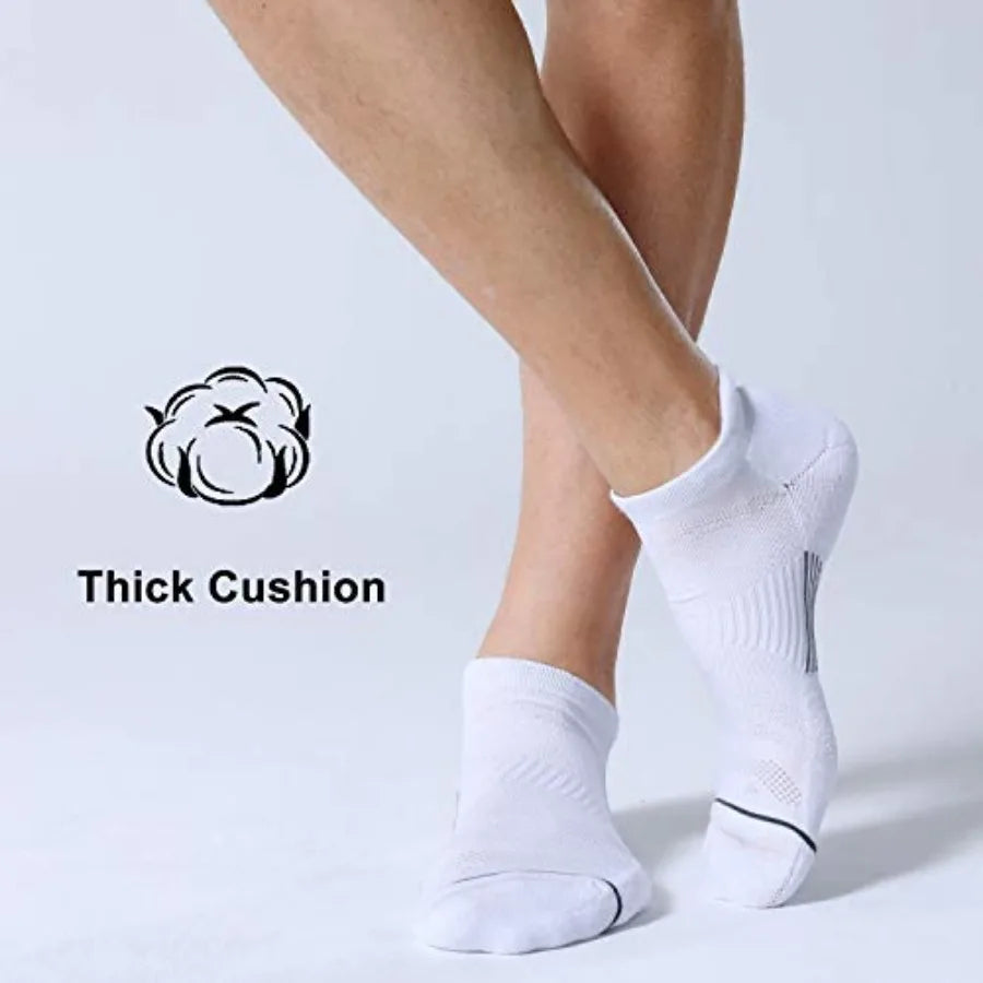 6 Pack Men's Ankle Socks Low Cut