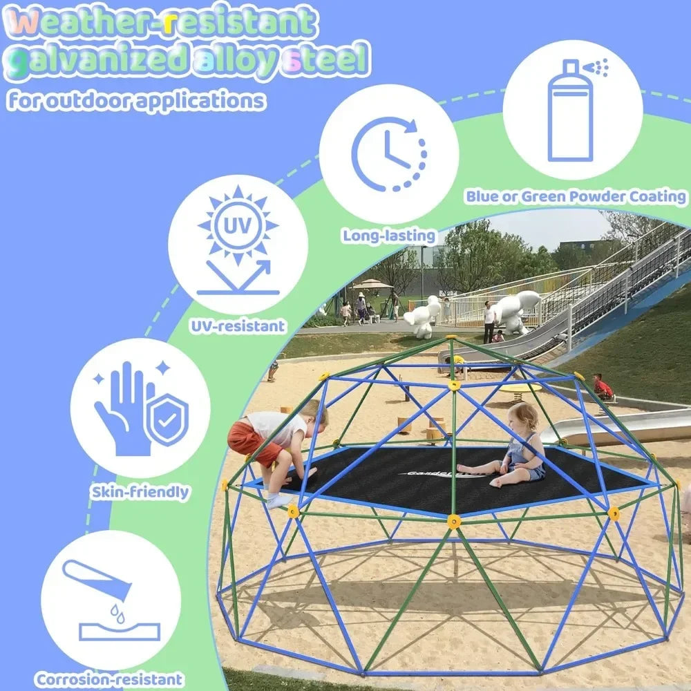 10FT Climbing Dome with Hammock