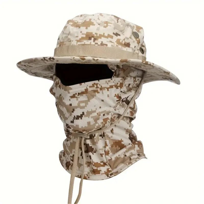 Camouflage Boonie Cap Balaclava Hat