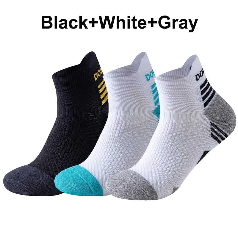 3 Pairs Marathon Socks Men Women