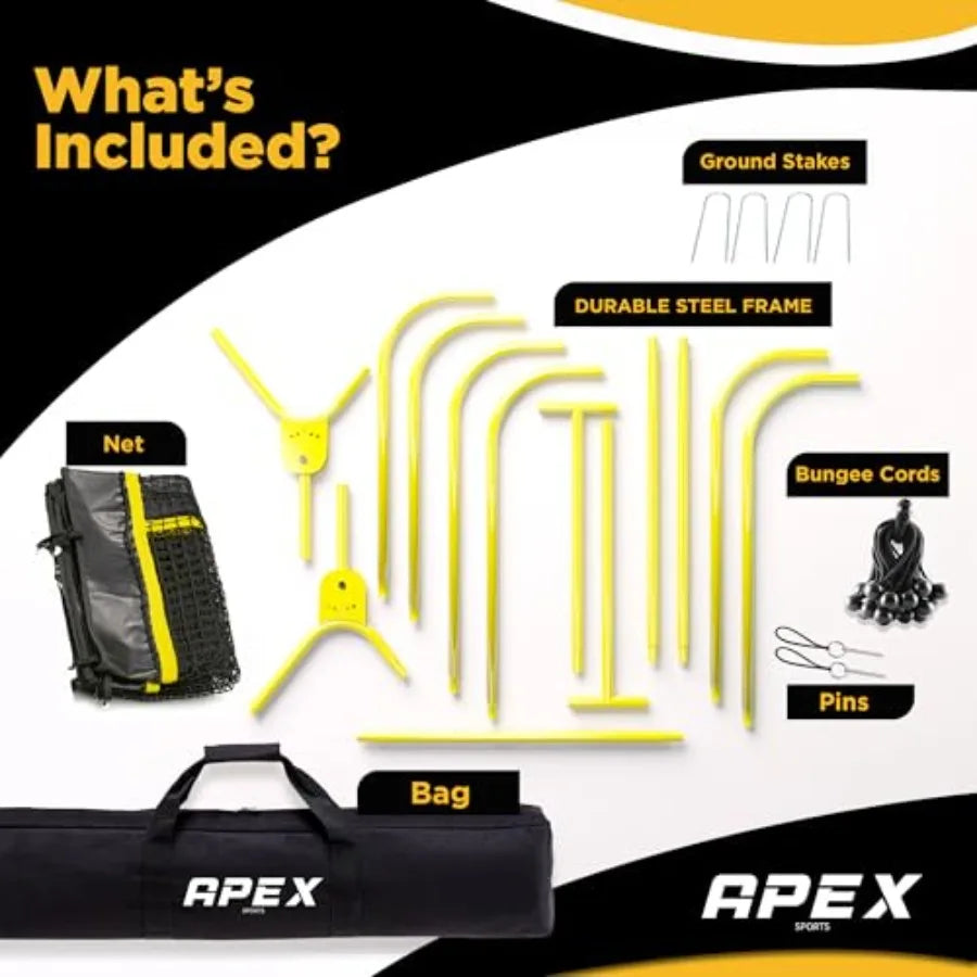 Professional Soccer and Baseball Rebounder Practice Net