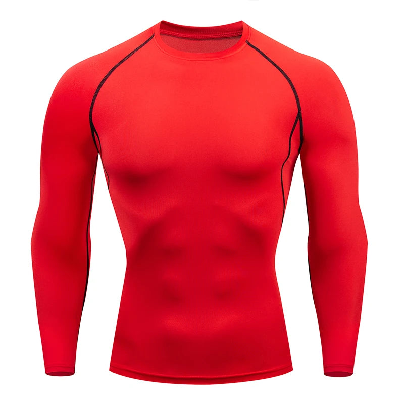 Mens Gym Compression Shirt Rashgard Fitness