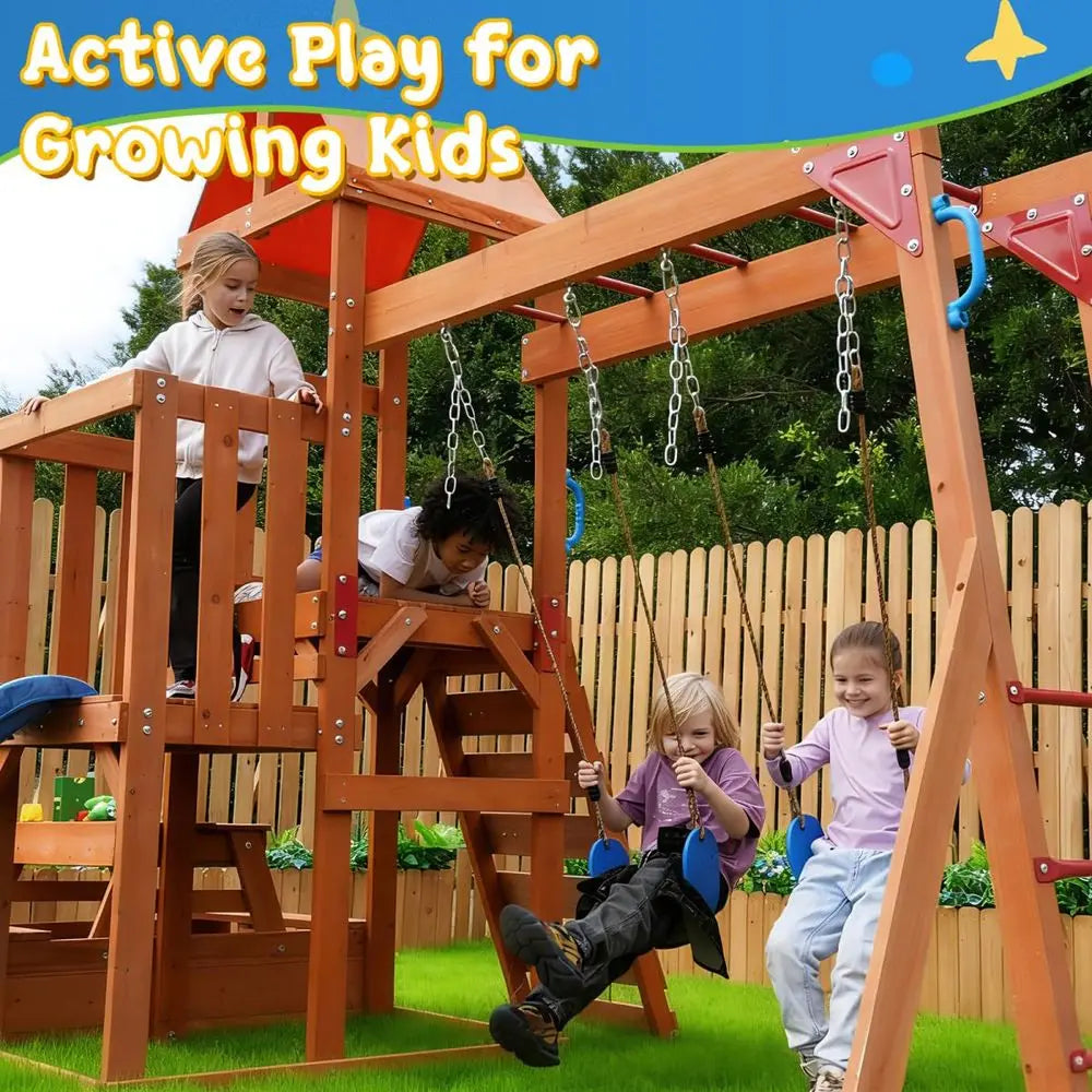 Playground Wooden Swing Sets