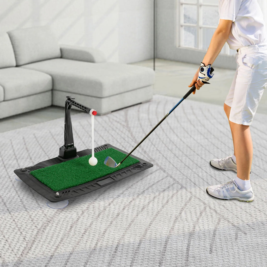 Golf Practice Swing Trainer Adjustable Height