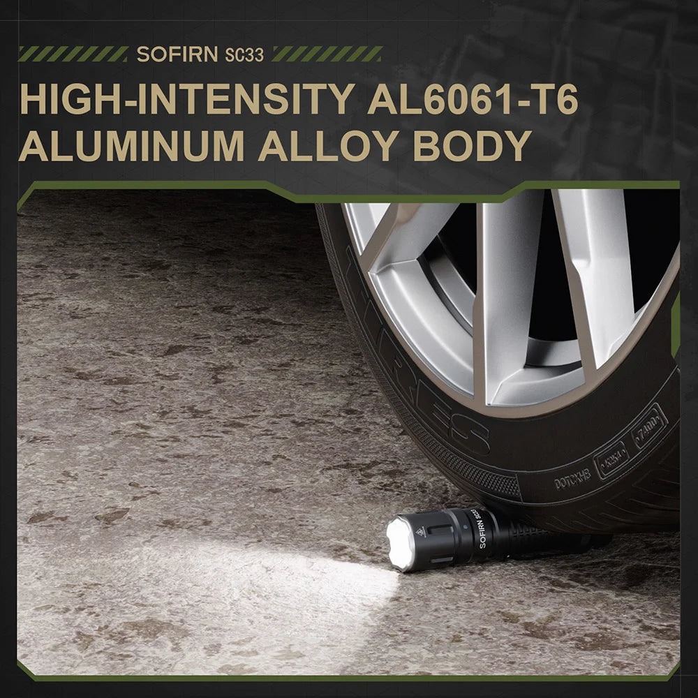 LED Flashlight Tactical 5200lm
