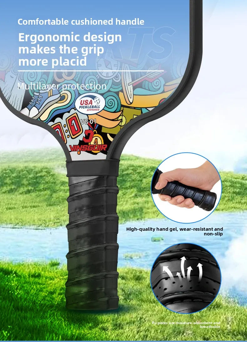 Pickleball Paddles Set Fiberglass