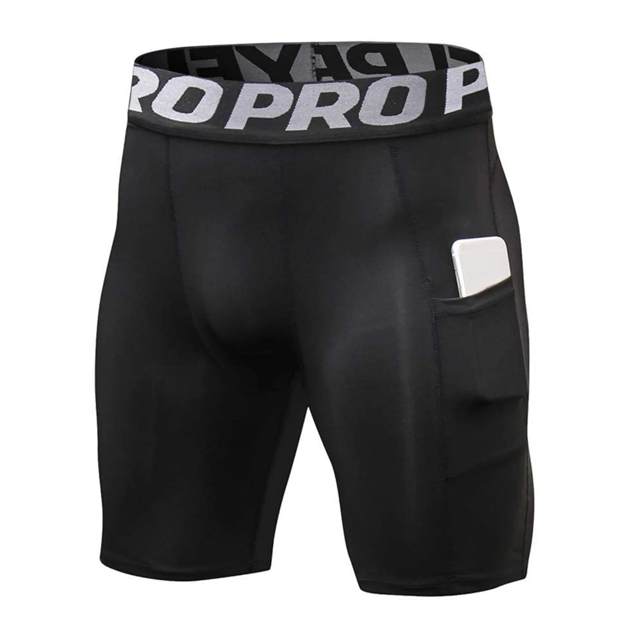 Men's Compression Shorts with Pocket
