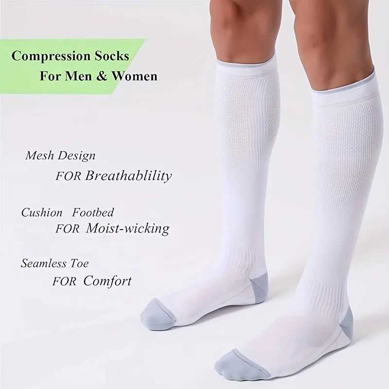 Crochet Style Compression Socks