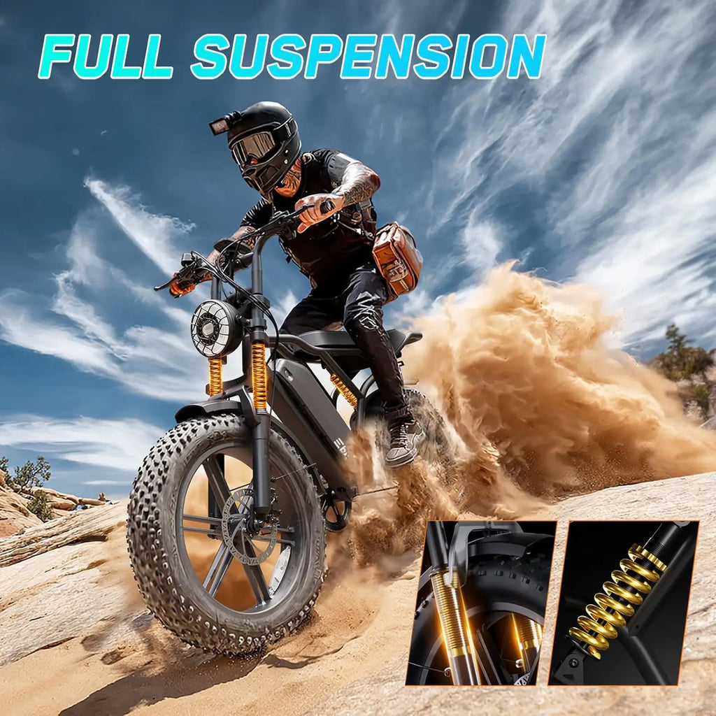 1500W Peak Electric Bike for Adults