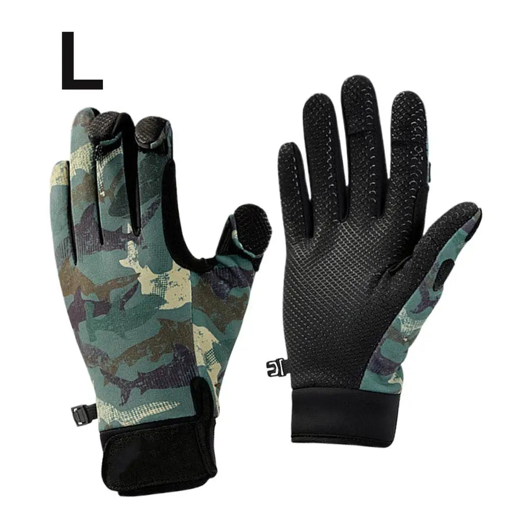 Winter Fishing Gloves  For Men