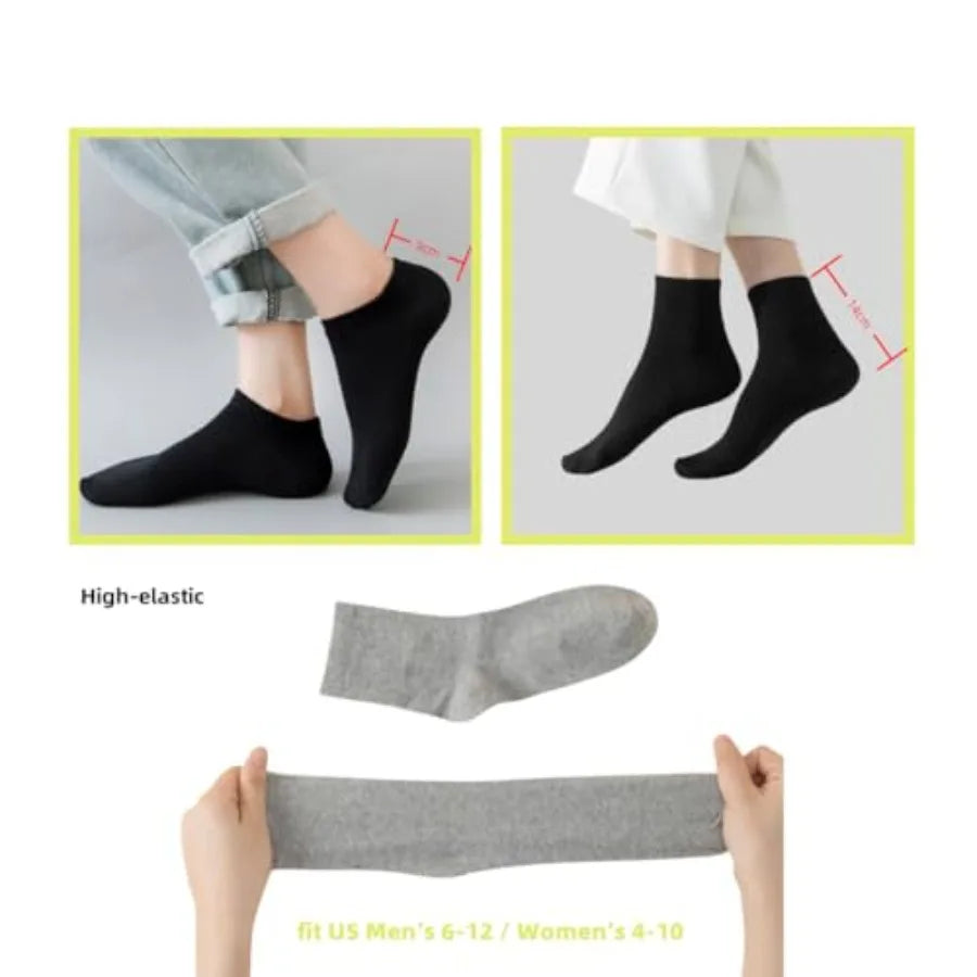 60 Pairs Bulk Socks Individually Wrapped