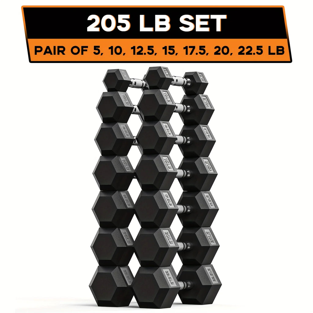 40-355LB HEX Dumbbell Set