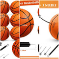 12 Pcs Official Rubber Basketball