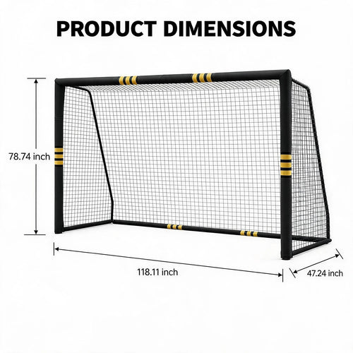 10x6.5FT Soccer Goal For Backyard