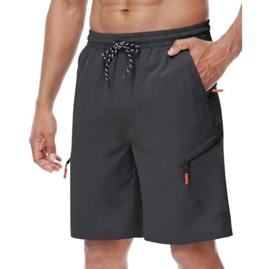 Men's Hiking Cargo Shorts with Zipper