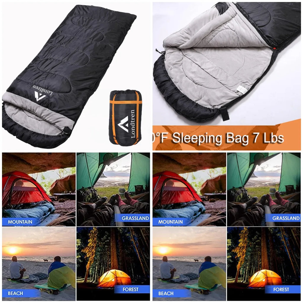 Large 0 Degree Sleeping Bags for Adults