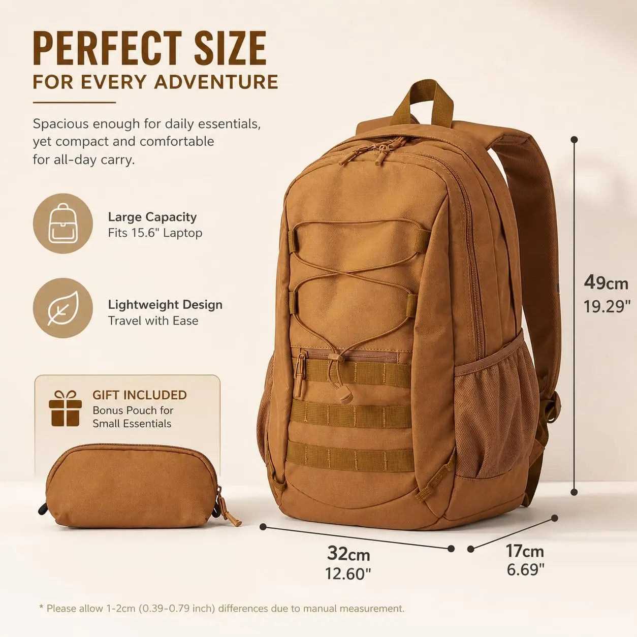 26L Waterproof Tactical Hiking Backpack