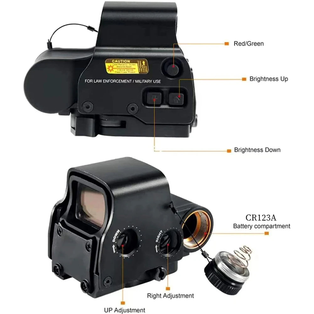 558 Red Dot  Red Green Dot Reflex Sight